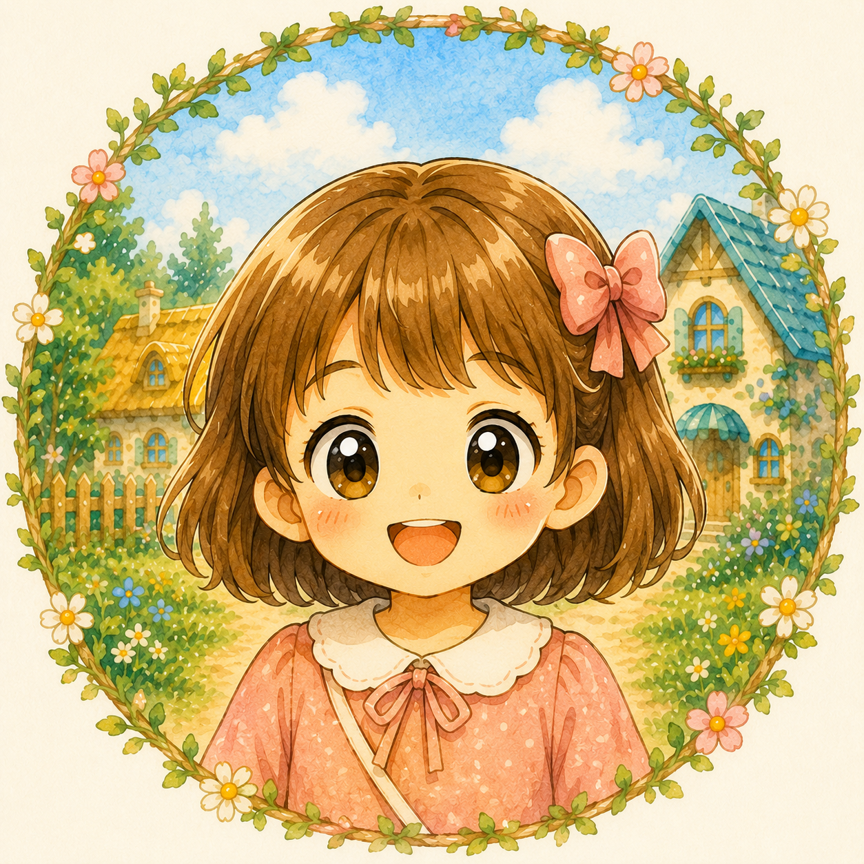 おうちホメ塾のキャラクター、パシーちゃん
